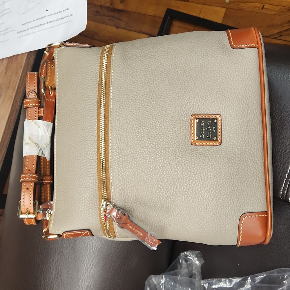 Dooney & Bourke pebble leather crossbody purse